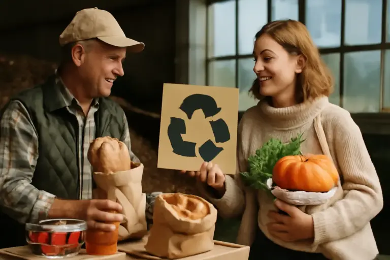 Soluzioni di packaging alimentare con filiere di recupero locale: benefici diretti per produttori e clienti