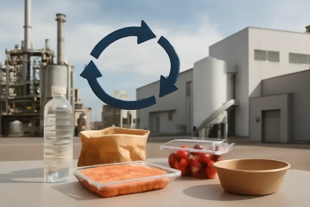 Progetti di simbiosi industriale per imballaggi alimentari: la sinergia che moltiplica l’efficienza