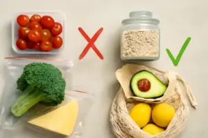 Come ridurre la plastica nella conservazione degli alimenti? Errori frequenti e alternative poco note
