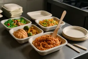 Stoviglie compostabili per piatti pronti: il dettaglio che cambia la cucina d’asporto