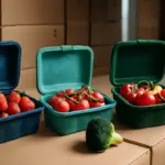 Materiali floccati per alimenti freschi: la scelta che riduce sprechi in fase di trasporto e distribuzione