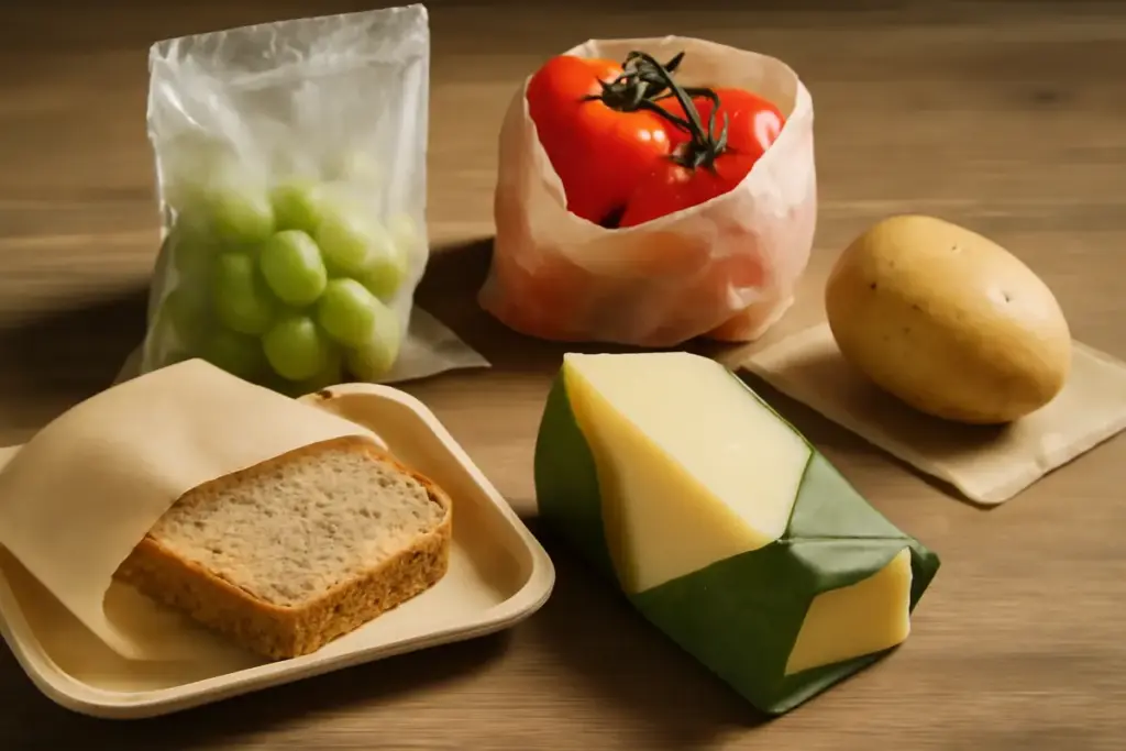 Barriere naturali per packaging alimentare: i composti bio che sostituiscono i film plastici tradizionali