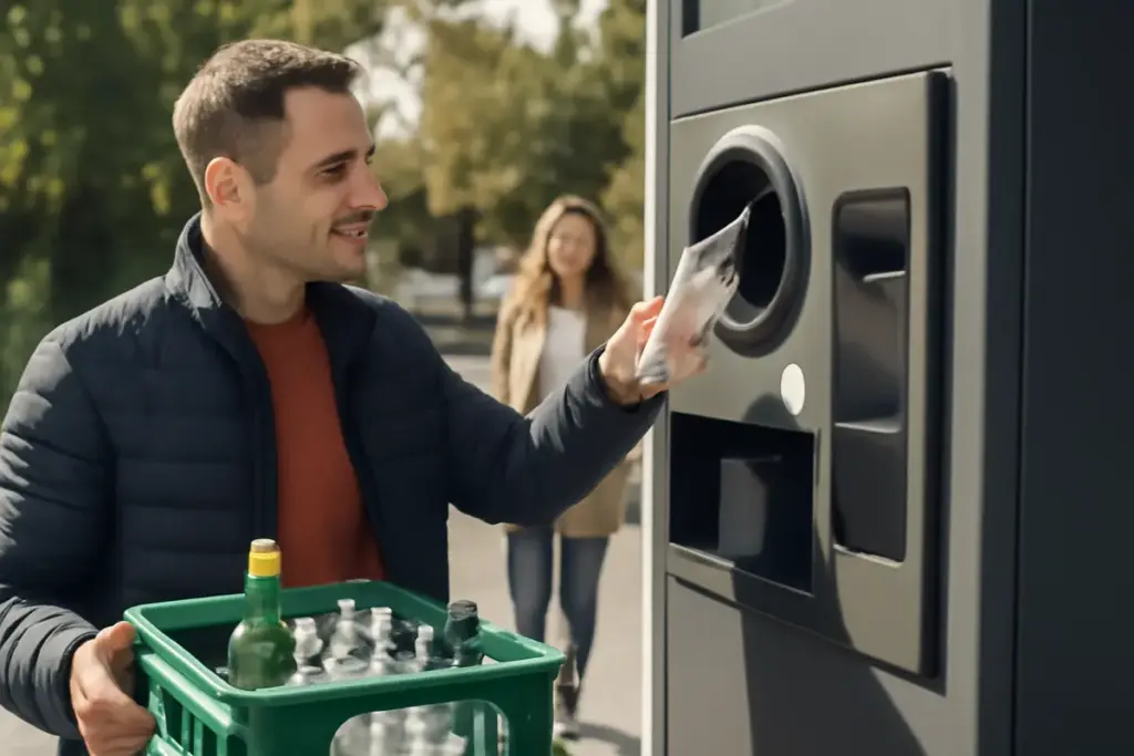 Come funzionano i sistemi di deposito su cauzione per packaging alimentare? Il vantaggio sorprendente per tutta la comunità