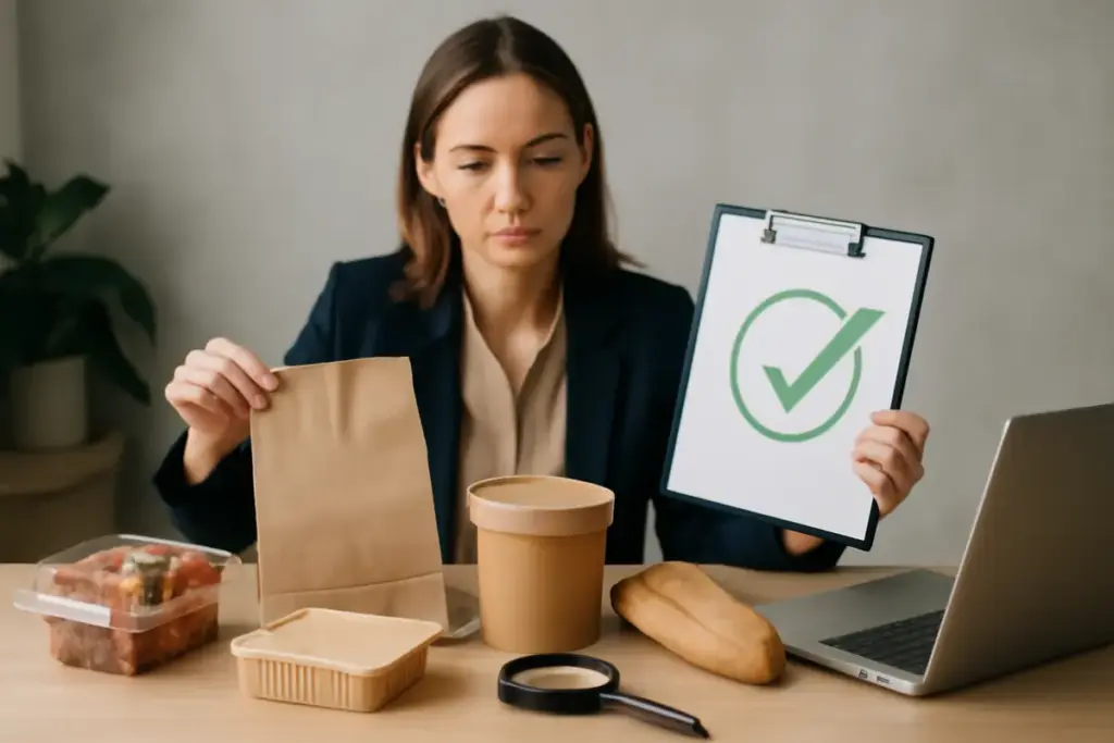 Come scegliere materiali per packaging alimentare senza rischi di rilascio chimico? Le certificazioni che contano davvero